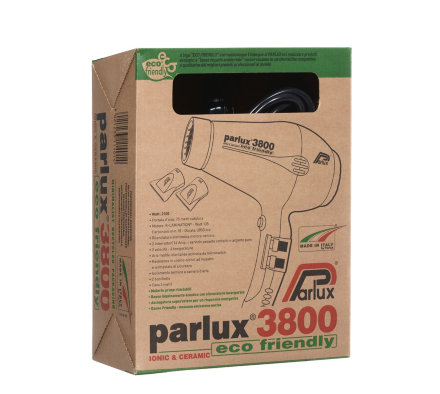 Профессиональный фен Parlux 3800 Eco Friendly Ion Ceramic Pro 2100 Ватт Зелёный